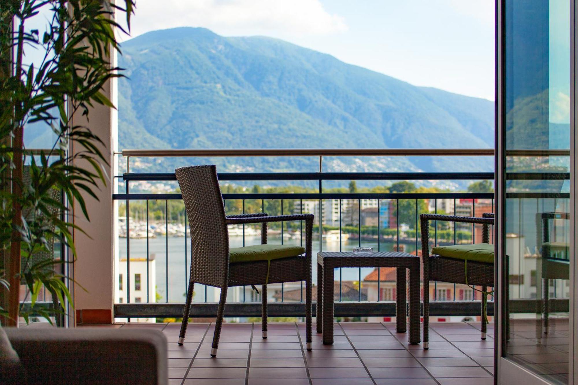 Tertianum Residenza Al Parco Appartements & Restaurant Muralto Exterior photo